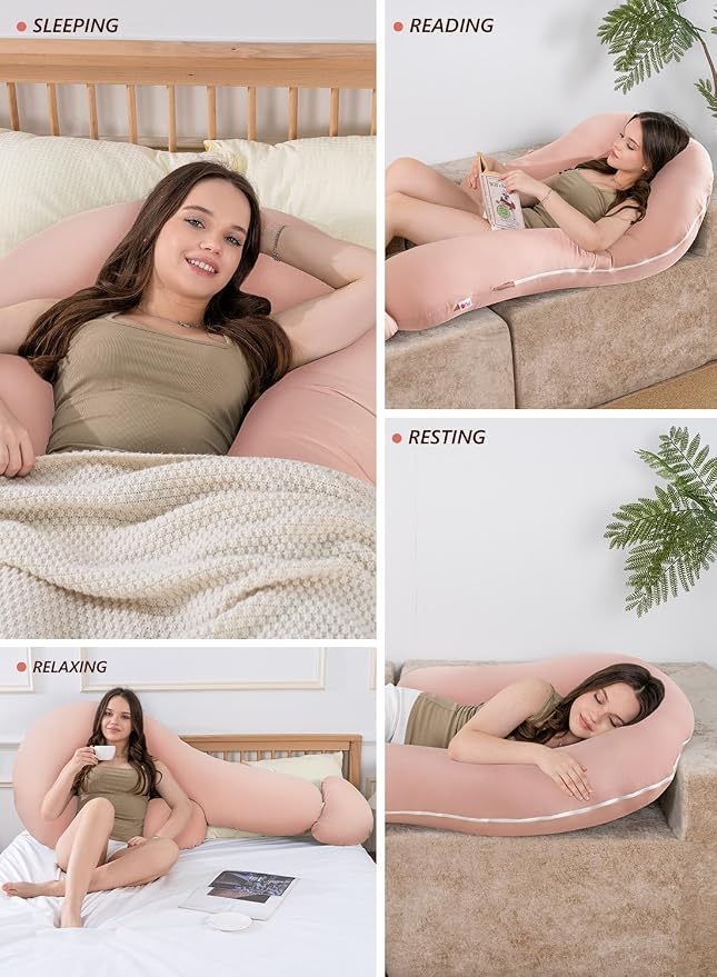 Meiz Question Mark Body Pillow for Adults, Cooling Full Body Support Pillow for - Image 7