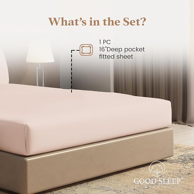 Good Sleep Bedding King Size Fitted Sheets Only - Image 2