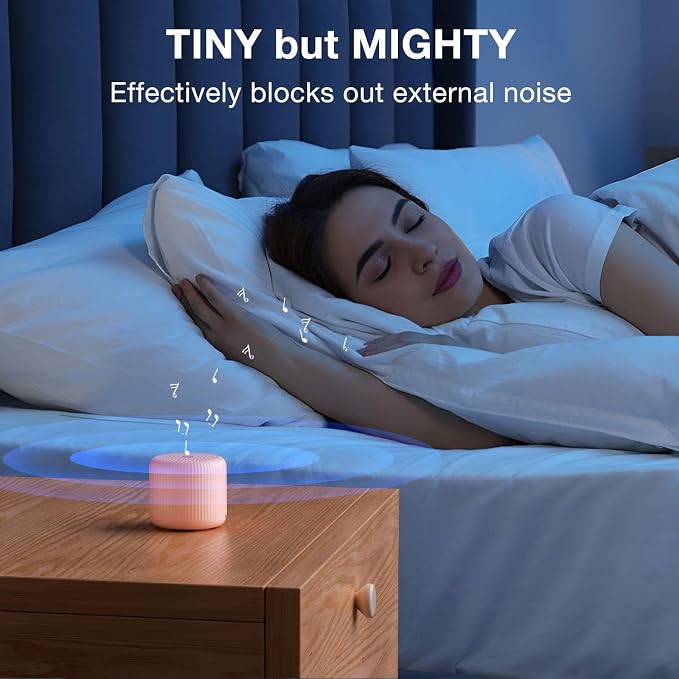 White Noise Machine Baby Portable Sound Machine, LEICEX Travel Sound Machine - Image 6
