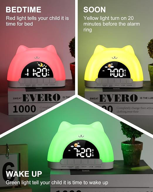 Kids Alarm Clock, Wake Up Clock - Image 2