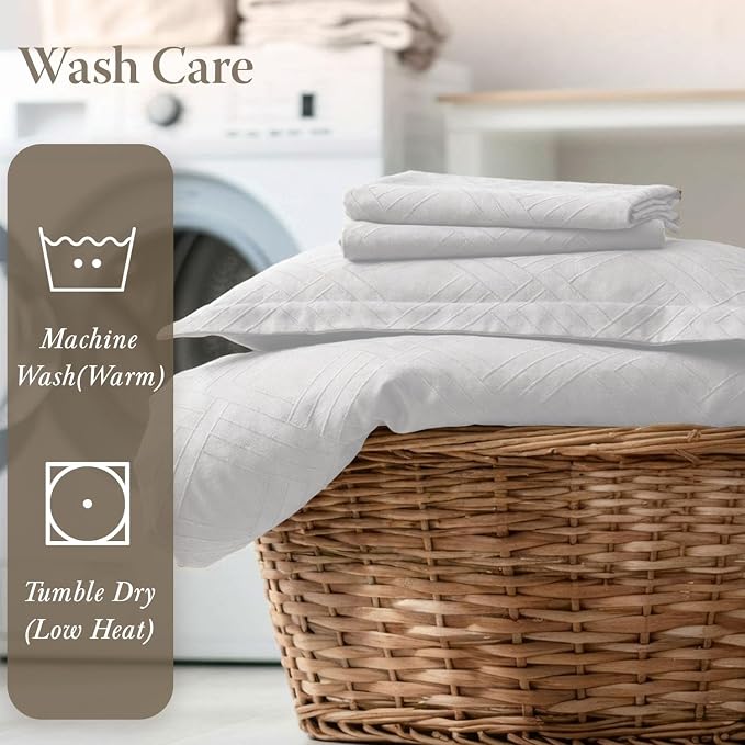 Threadmill Luxury 100% Cotton Full Bed-Sheets - Image 8