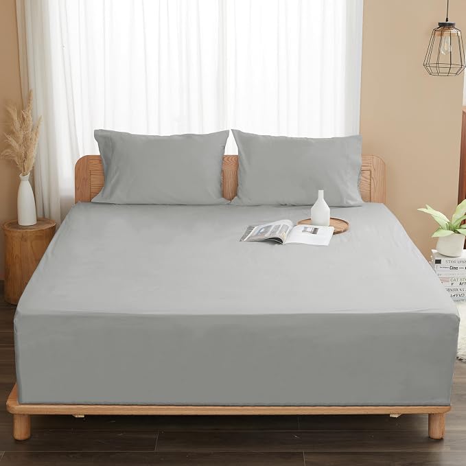Sunflower California King Fitted Sheet, 1-Piece Deep Pocket Fitted Bottom Sheet - Image 8