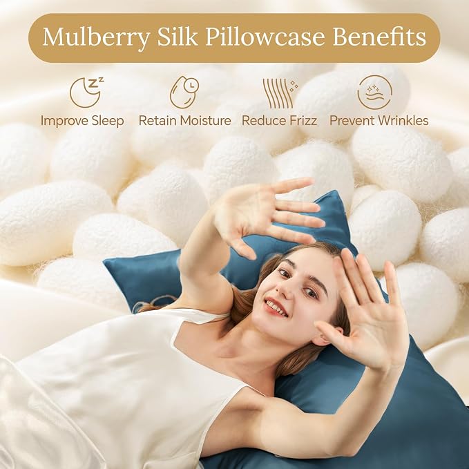INFIIXSO Mulberry Silk Pillowcase - Image 2