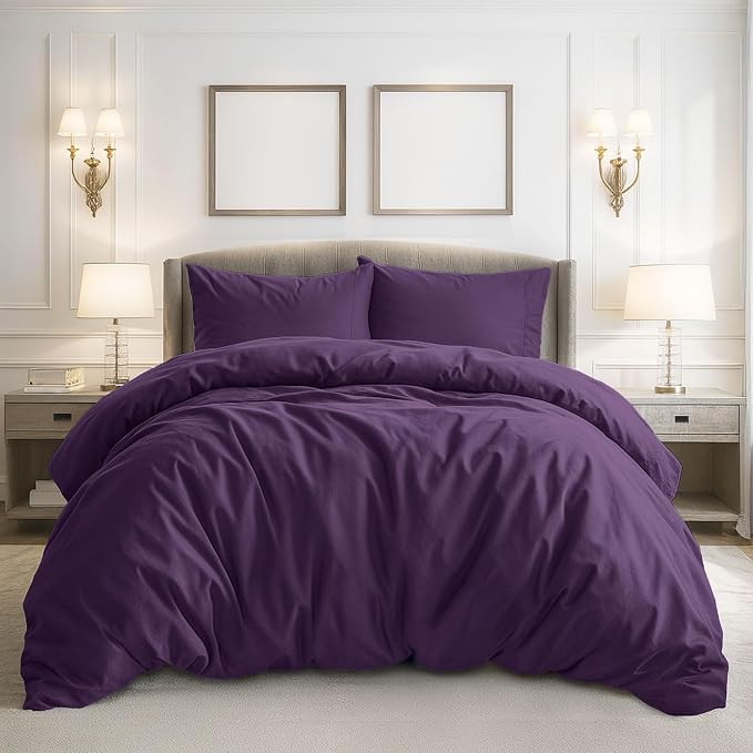 Pure Bedding Duvet Cover Queen Size by PureBedding