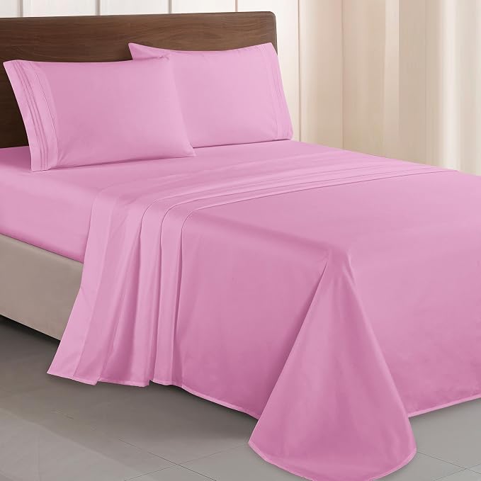 Elegant Comfort Luxurious 1500 Premium Hotel Quality Microfiber Three Line by ELEGANTCOMFORT