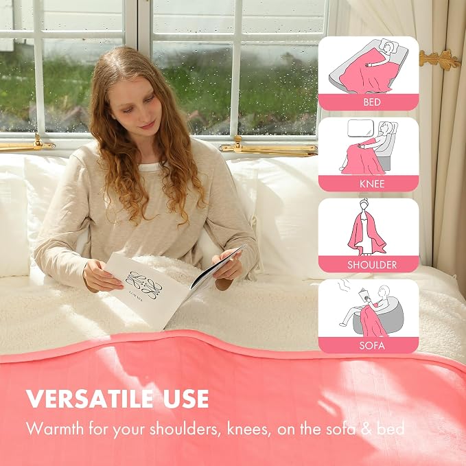 Electric Heated Blanket Twin 62" x 84" - Image 6