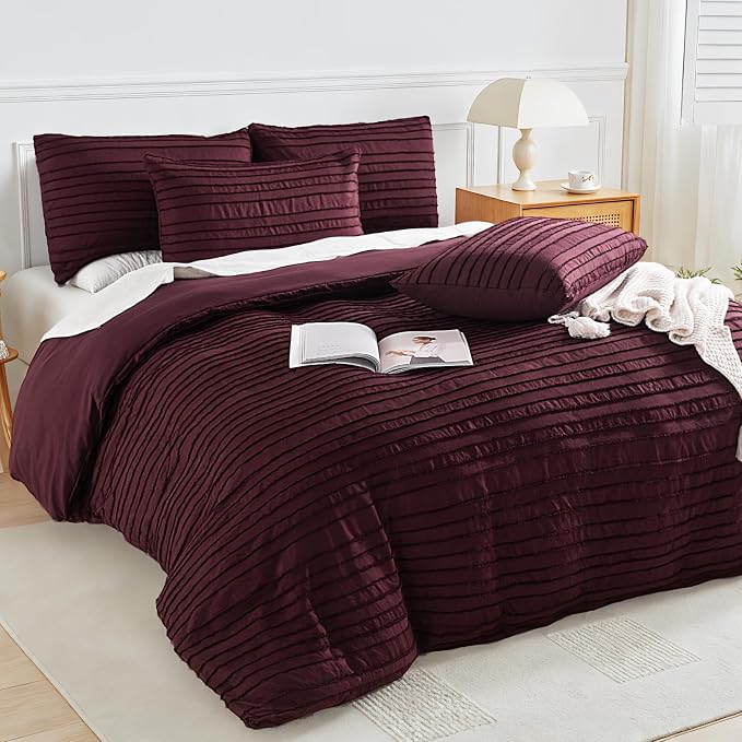 NEXHOME PRO Duvet Cover Full, 3 Pieces Boho Tufted Duvet Cover Set, Soft and - Image 2