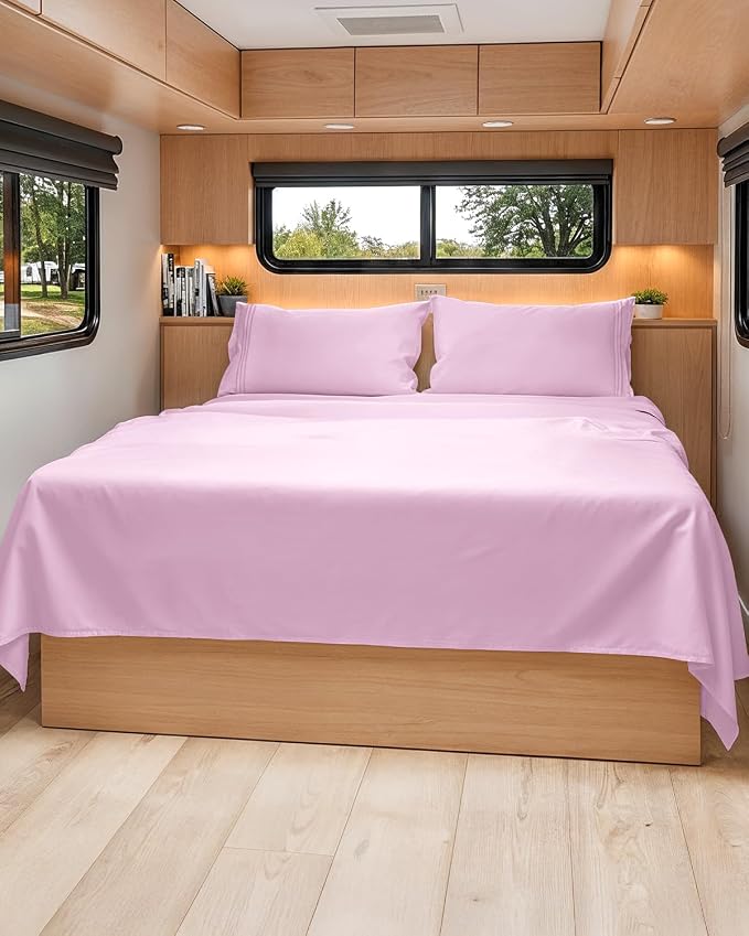 Short Queen Size 4 Piece Sheet Set by CGKUnlimited