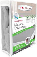 Guardmax Jersey Knitted Twin Zippered Mattress Encasement by Guardmax