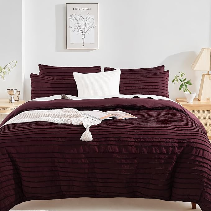NEXHOME PRO Twin Duvet Cover, Pieces Boho Tufted Duvet Cover Set, Soft and - Image 8