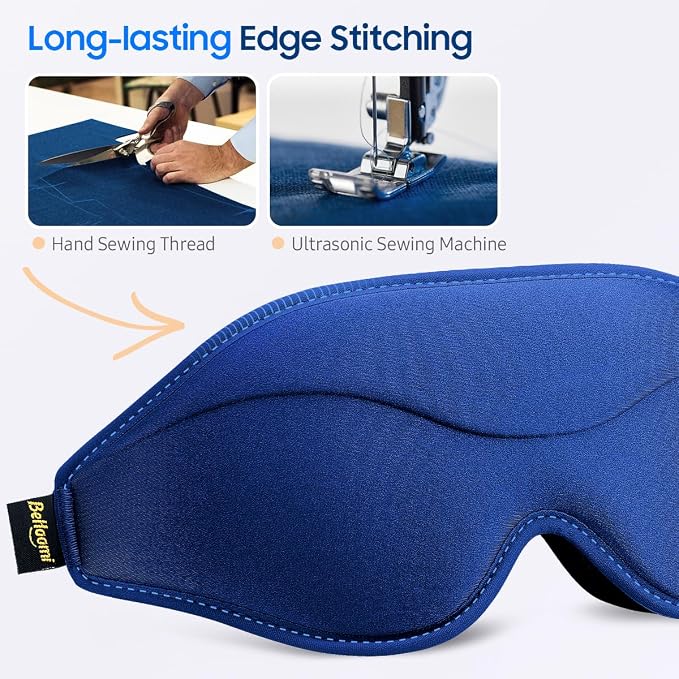 BeHoomi Sleep Mask, Premium Eye Mask - Image 7