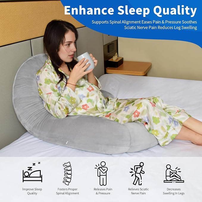 Pozico U-Shaped Full Body Pillow - Image 4