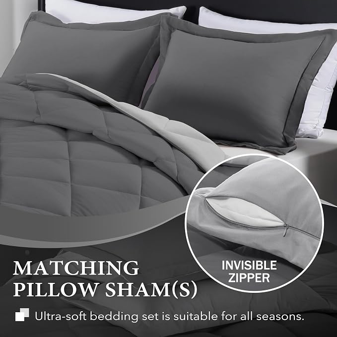 downluxe Twin Comforter Set - Image 3