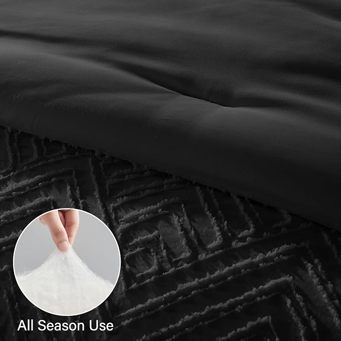 Zzlpp Twin Comforter Set 5 Pieces, All Season Boho Bedding Sets - Image 6