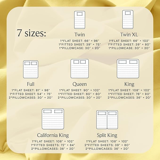 LuxClub 5 PC Sheet Set Bed Sheets Deep Pockets 16" Eco Friendly Wrinkle Free - Image 4