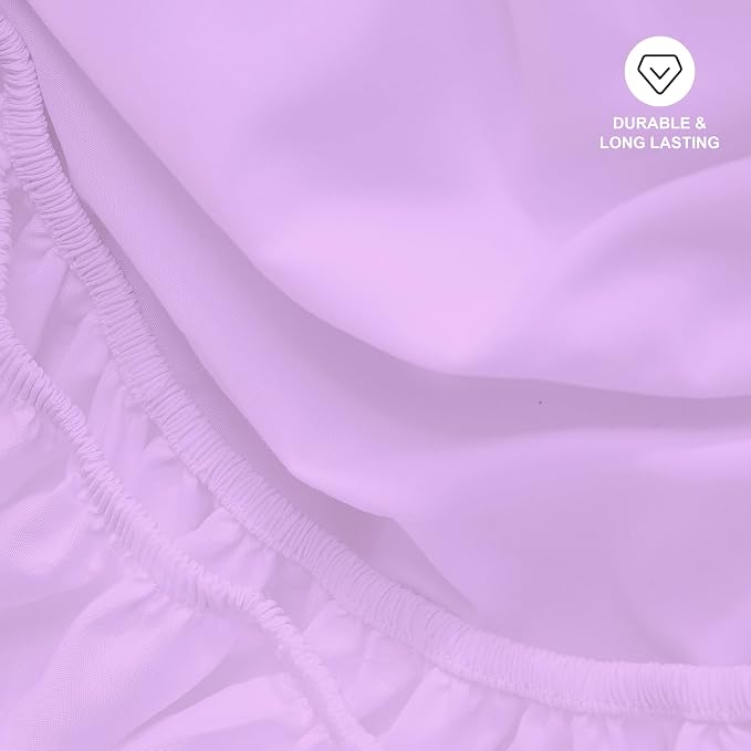 Hotella 100% Microfiber Twin Size Fitted Sheet Only, Ultra Soft Hotel Quality - Image 6