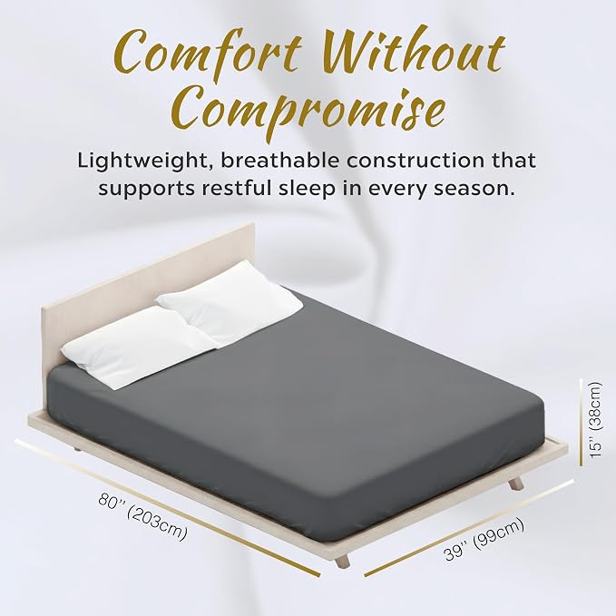 Jersey Knit Microfiber 2 Twin XL Fitted Bottom Bed Sheets 1800 Ultra Soft - Image 5
