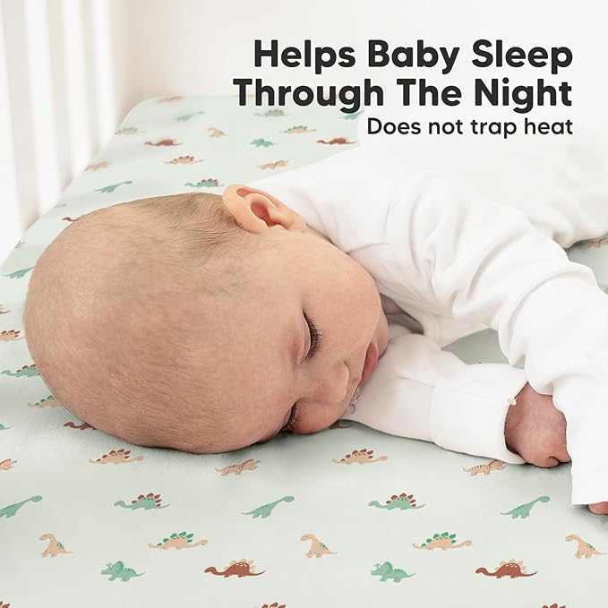 KeaBabies 2-Pack Organic Crib Sheets - Image 5