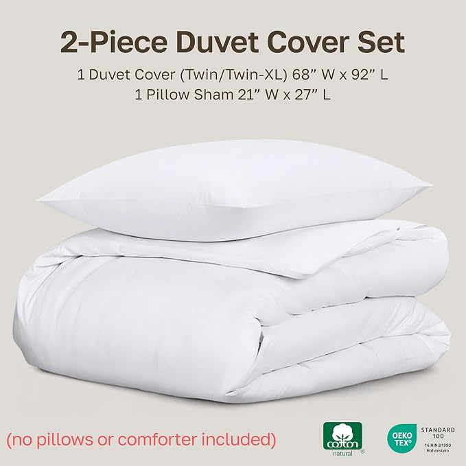 California Design Den 2 Pc Twin XL/Twin Duvet Cover Set - Image 5