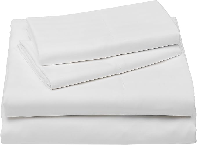 Amazon Basics Ultra-Soft, Breathable Microfiber 4-Piece Bed Sheet Set, - Image 2