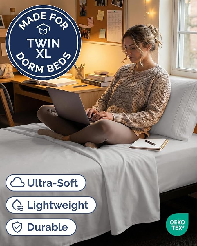 Twin XL Size 3 Piece Sheet Set - Image 2
