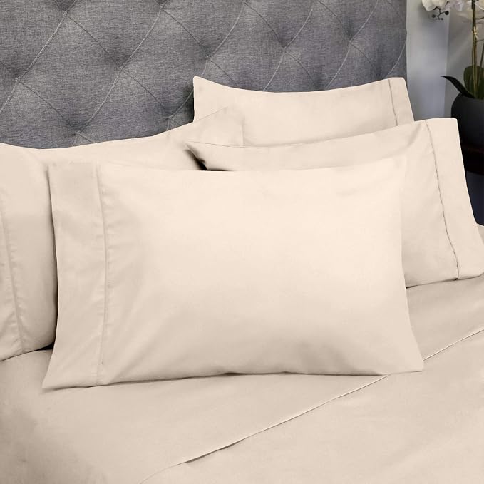 Sweet Home Collection 6 Piece 1500 Supreme Collection Brushed Microfiber Deep - Image 2