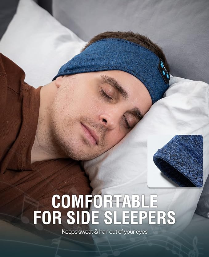 Perytong Sleep Headphones Wireless, Air Travel, Meditation - Image 5