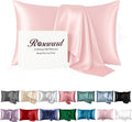 Oeko-TEX Certified Pink Silk Pillowcase by ROSEWARD
