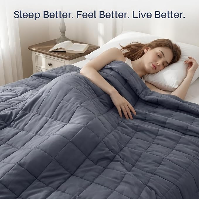 Weighted Idea Weighted Blanket for Adults Cooling Breathable Heavy Blanket - Image 3