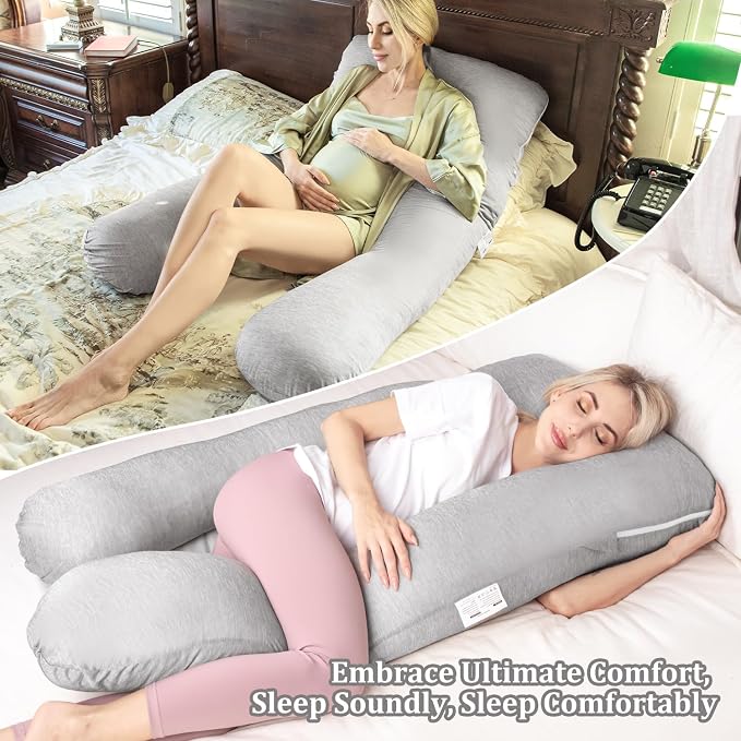 Chilling Home Pregnancy Pillow, 55in Pregnancy Pillows - Image 4