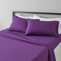 Amazon Basics Breathable Ultra-Soft Microfiber 4 Piece Bed Sheet Set by AmazonBasics
