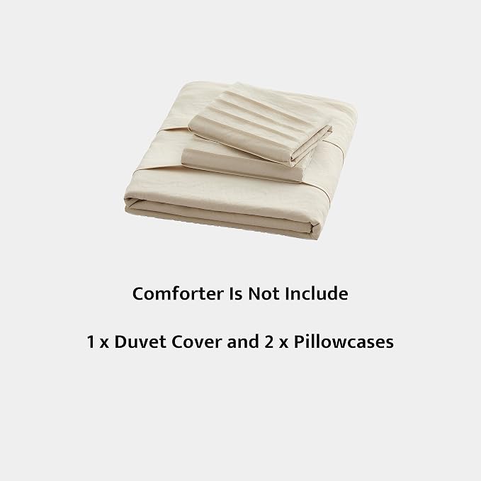 Oli Anderson Light Khaki Duvet Cover Queen Size - Image 7