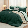 MUXHOMO 7 Pieces King Comforter Set, Soft Bed in a Bag King Size, All Season by MUXHOMO