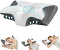 DUMOS Cervical Neck Pillow for Sleeping, Cooling Ergonomic Memory Foam Pillow by DumosLifestyle