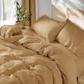 SONORO KATE 100% French Linen Duvet Cover Queen Size, Soft Breathable by SONOROKATE