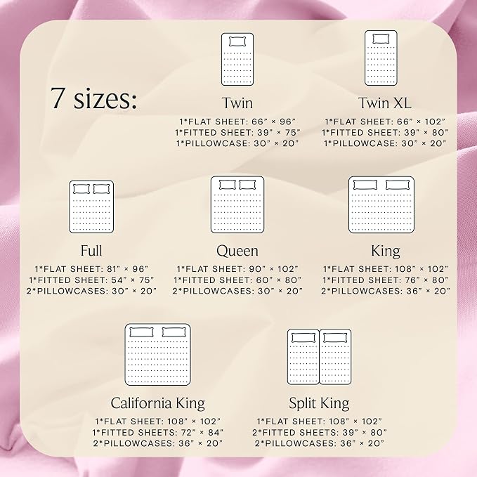 LuxClub 4 PC Sheet Set Bed Sheets Deep Pockets Eco Friendly Wrinkle Free - Image 6