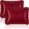 Homiest Ruffle Satin Pillowcase by Homiest