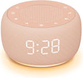 Buffbee Sound Machine & Alarm Clock 2-in-1, 0-100% Clock Face Brightness by BUFFBEE