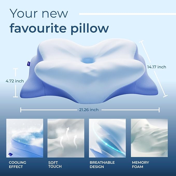 Derila Ergo Cervical Neck Pillow - Image 3