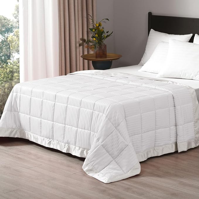 downluxe Weighted Blanket Queen Size, 15 lb Weighted Blanket by Downluxe