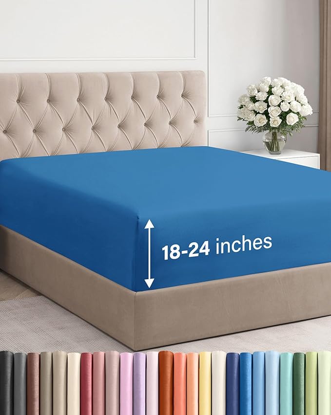 Extra Deep Full Fitted Sheet by CGKUnlimited