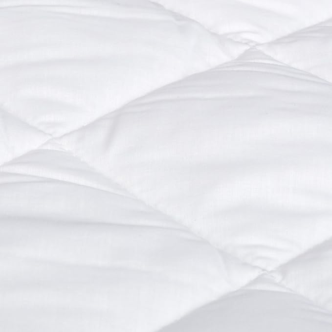 Amazon Basics Hypoallergenic Quilted Breathable Mattress Topper Pad - Image 5