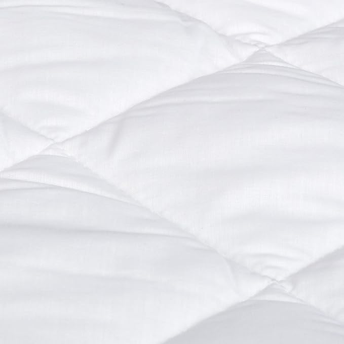 Amazon Basics Hypoallergenic Breathable Quilted Mattress Topper Pad - Image 5