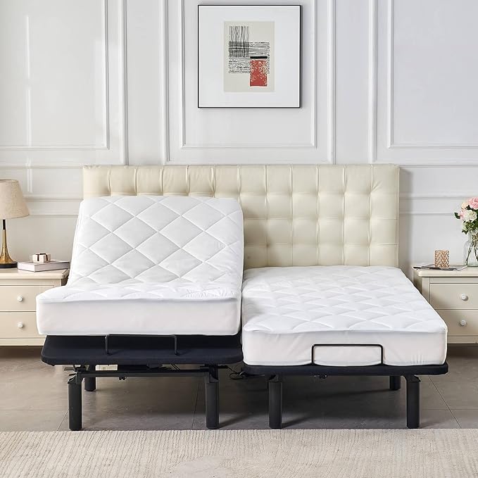 Kingnex Split King Mattress Topper - Image 2