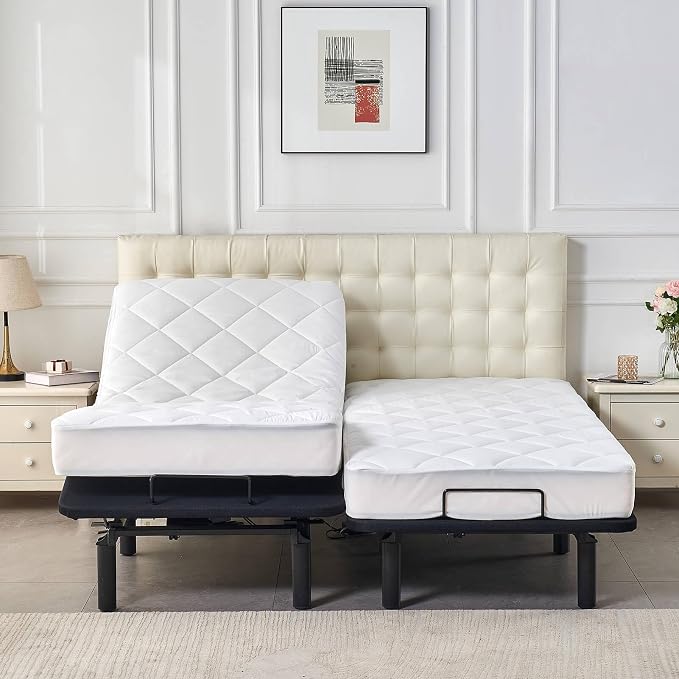 Kingnex Split California King Mattress Topper - Image 2