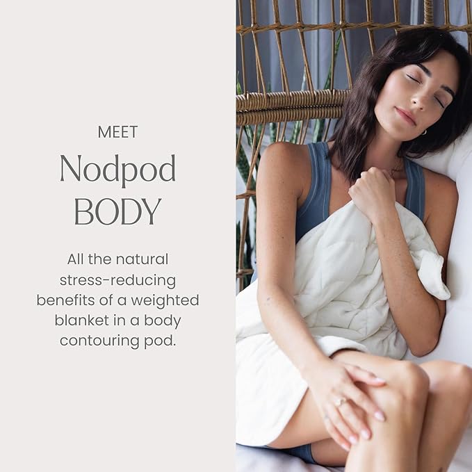 nodpod Body 6.5lb Patented Compact Weighted Blanket I Perfect - Image 3