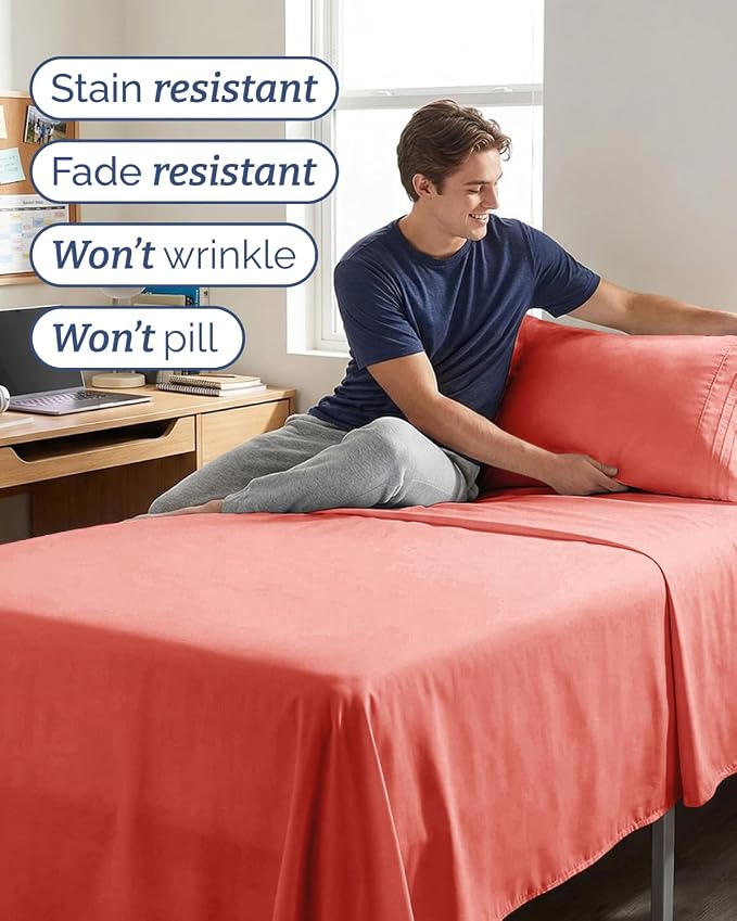 Twin XL Size 3 Piece Sheet Set - Image 5