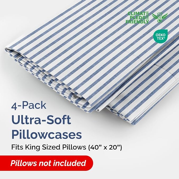 King Pillow Cases Set of 4 - Image 2