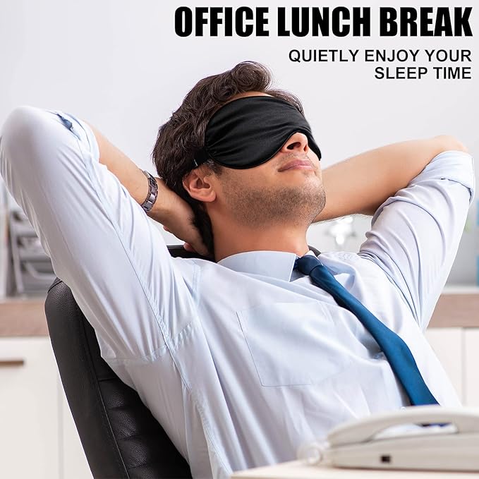20 Pieces Silk Sleep Mask Eye Mask - Image 6