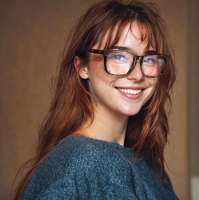 VISOONE Blue Light Blocking Glasses Square - Image 2